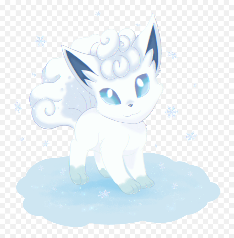 Alolan Vulpix Wallpapers - Wallpaper Cave Mythical Creature Png,Vulpix Transparent