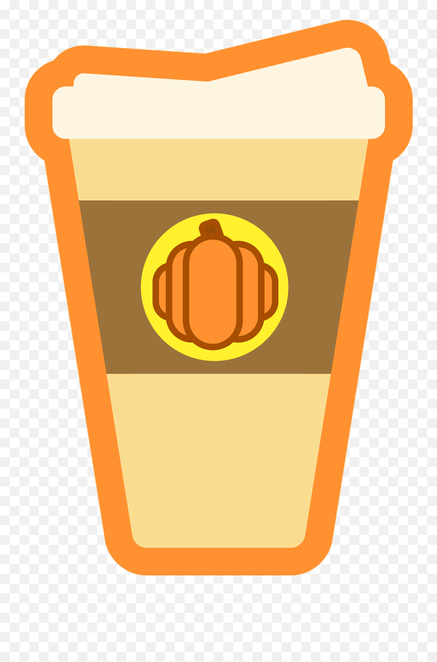 Pumpkin Spice Latte - Pint Glass Png,Pumpkin Spice Latte Png