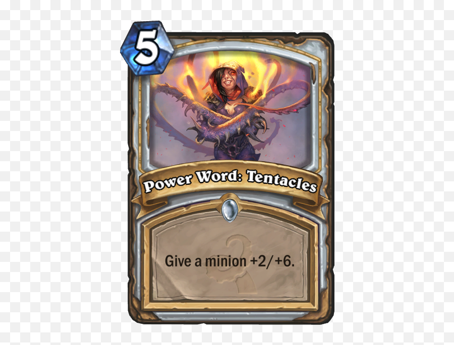 Power Word Tentacles - Hearthstone Card Statistics Hearthstone Power Word Tentacles Png,Tentacles Transparent