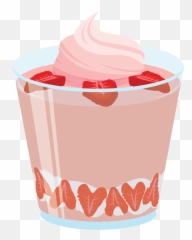 As You Can See That Those Images Are Not Consistent - Dessert In A Cup Clipart Png,Pudding Png