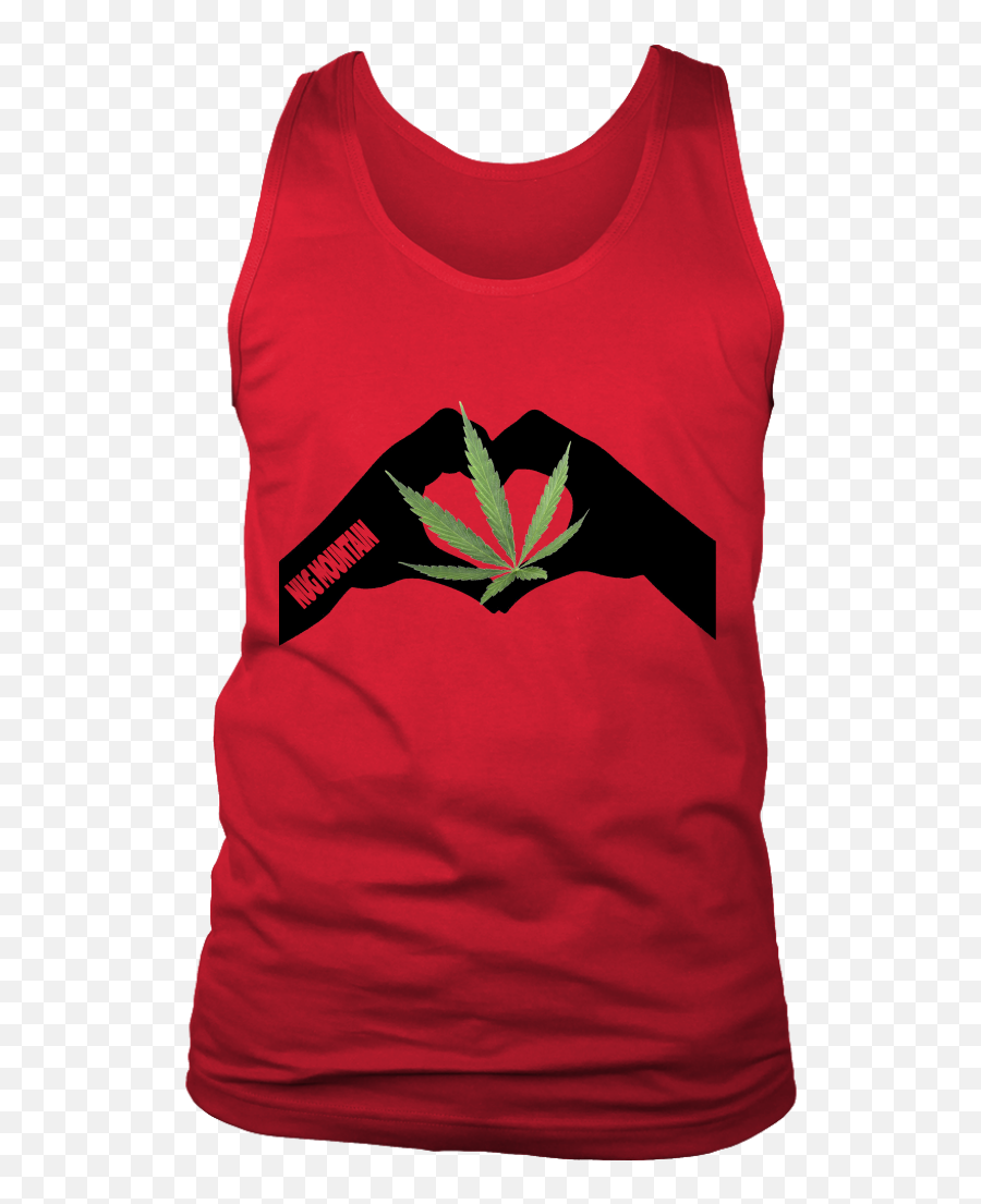 Download Hd Heart Weed Menu0027s Tank From Nug Mountain - Shirt Sleeveless Png,Weed Nugget Png