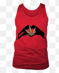 Download Hd Heart Weed Menu0027s Tank From Nug Mountain - Shirt Sleeveless Png,Weed Nugget Png