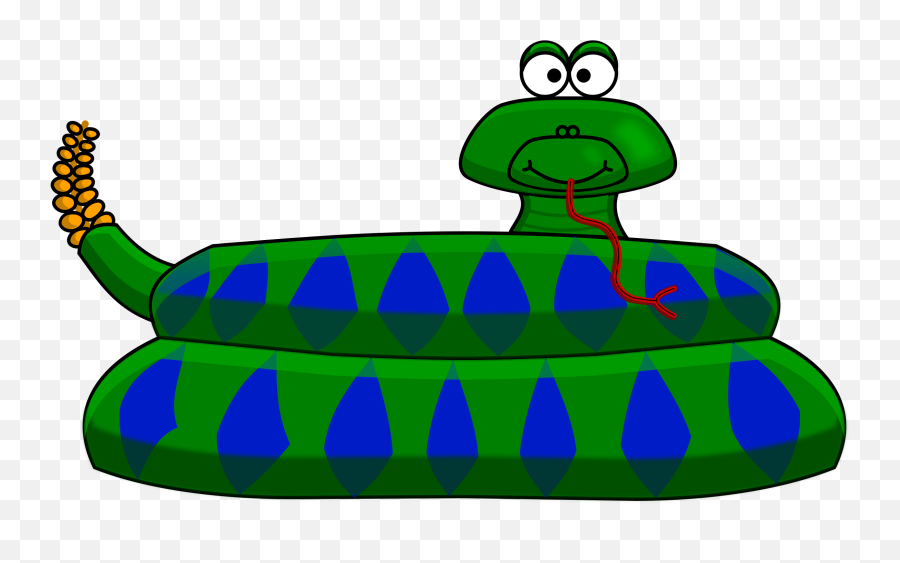 Picture Of A Cartoon Snake 11 - Cartoon Rattlesnake Clip Art Png,Cartoon Snake Png
