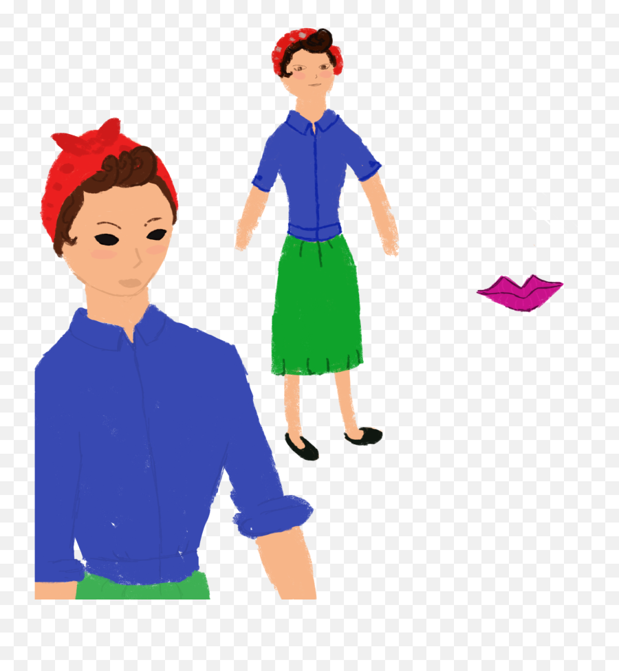 Pictures Of Rosie The Riveter - Portable Network Graphics Png,Rosie The Riveter Png