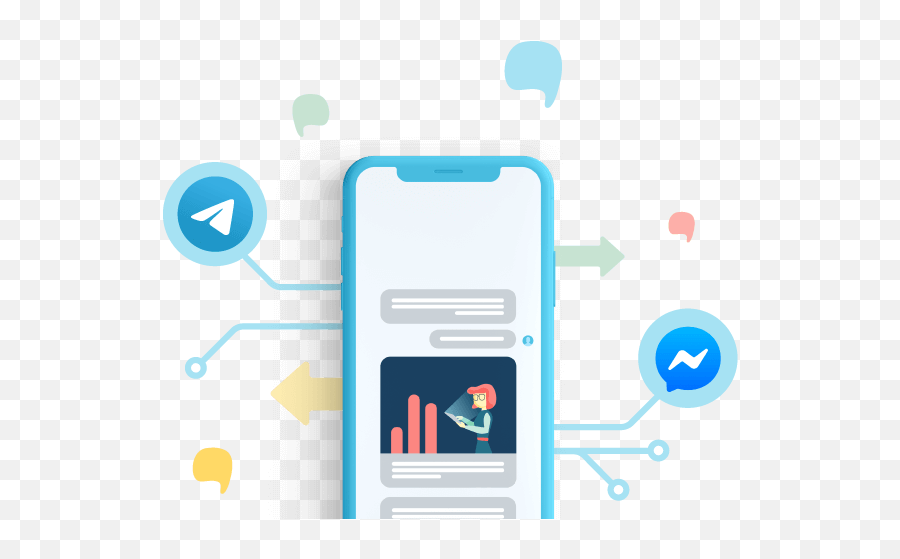 Messaging Apps U2013 Facebook Messenger And Telegram Marketing - Marketing Telegram Png,Facebook Messenger Png