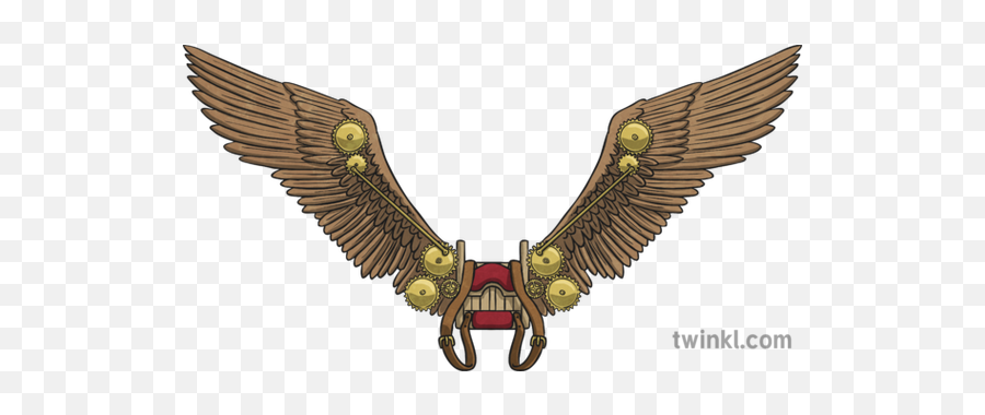 Fake Wings Illustration - Twinkl Eagle Cricket Png,Bird Wings Png