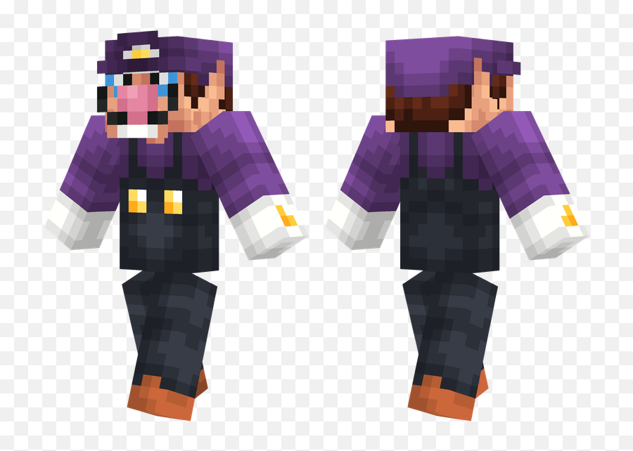 Waluigi - Minecraft Freddy Fazbear Skin Png,Waluigi Transparent