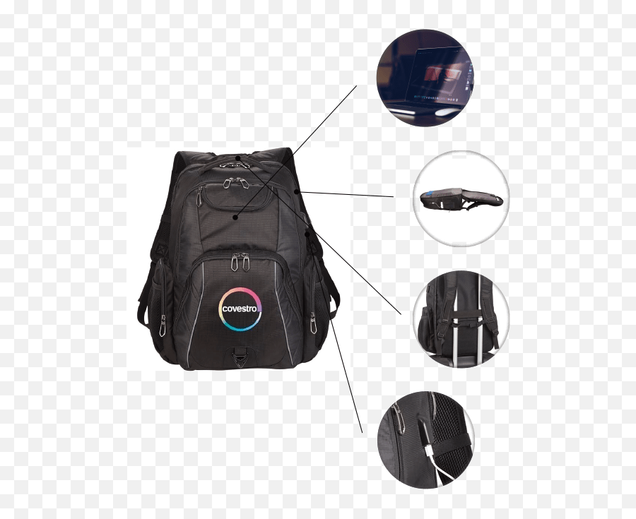 Promotional Rainier Tsa 17 Computer Backpack - Rainier Tsa Backpack Png,Vault Icon Messenger Bag