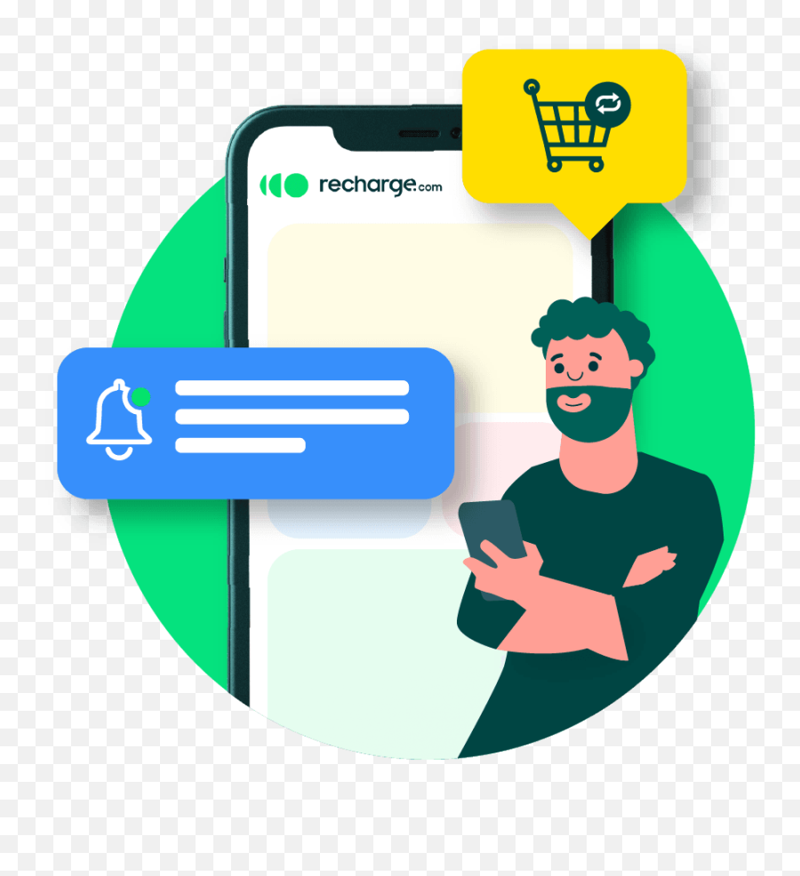 Rechargecom - Instant U0026 Secure Phone Credit Worldwide Language Png,Cart Icon In Paytm