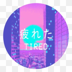 Tired Vaporwave Aesthetic Hypnotic Style Gift Sad Design Iphone Xs Max Case - Vaporwave Aesthetic Tired Transparent Png,Vapor Wave Png