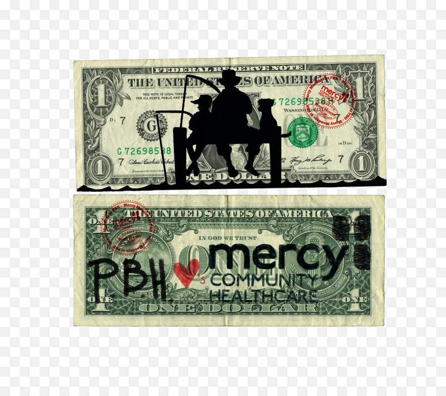 Download Mercy Dollars - Money Backed Up By Gold Png,1 Dollar Png
