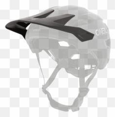 Visor Trailfinder Helmet Solid Black - Oneal Mtb png