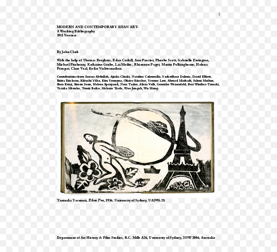Pdf Modern And Contemporary Asian Art A Working - Language Png,Infinity Yu Jing Icon
