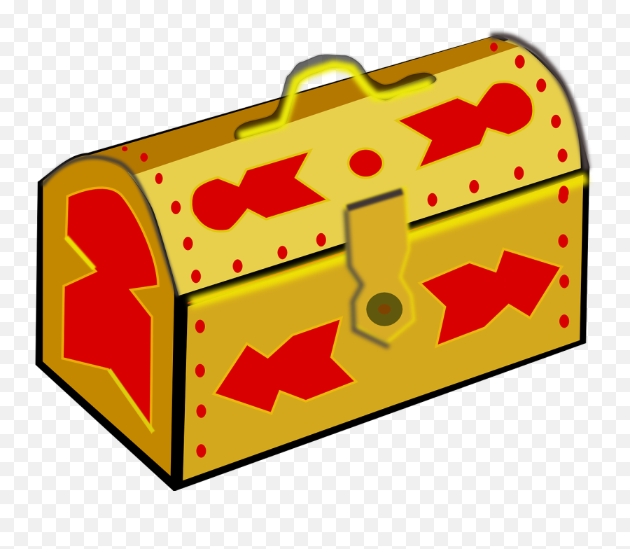 Treasure Box Closed - Free Vector Graphic On Pixabay Closed Magician Box Clipart Png,Red Money Bag Icon