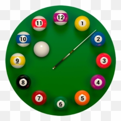 Billiard Watch Face Android Wear Center - Snooker Plus png