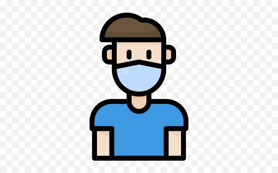 Avatar Man Health Mask Disease Free Icon Of Coronavirus - Sickness Flaticon Png,Avatar Folder Icon