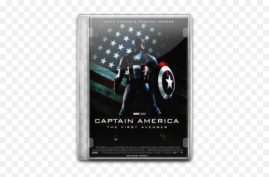 Captain America The First Avenger Film Movies 5 Free Icon - Captain America Png,Captain Marvel Icon