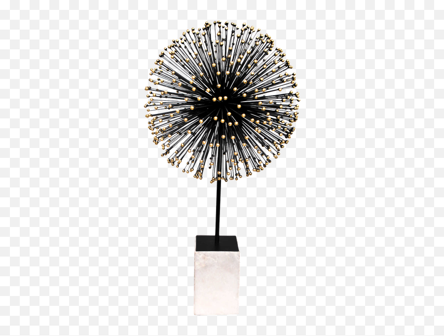 Moeu0027s Home Collection Supernova Ball Sculpture In Black - Decorative Png,Icon Sculpting