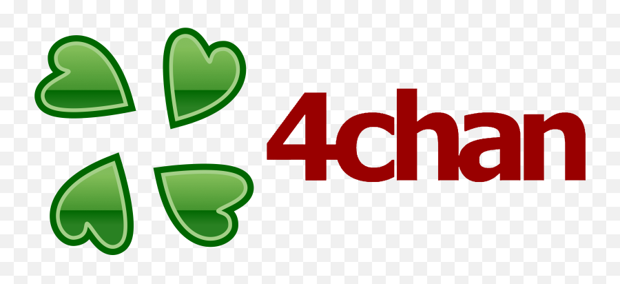 4chan Logo History Meaning Symbol Png - 4 Chan,4 Leaf Clover Icon