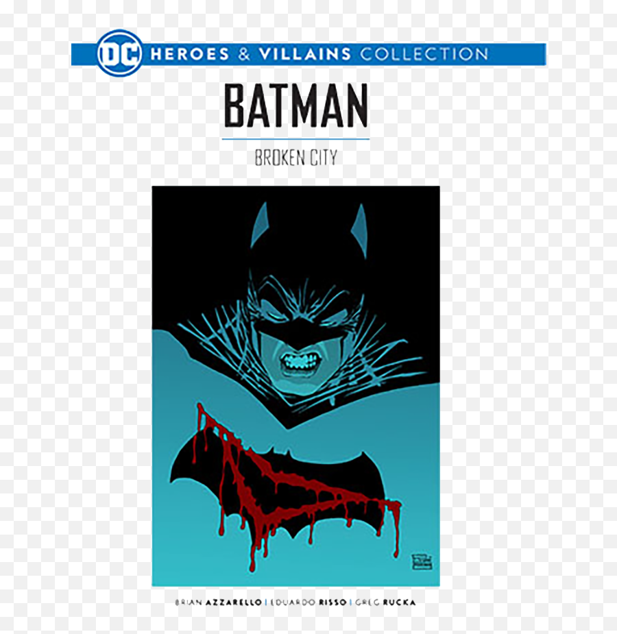 Dc Heroes U0026 Villains Collection Volume 15 Batman Broken City - Batman Brian Azzarello Png,City Of Heroes Titan Icon