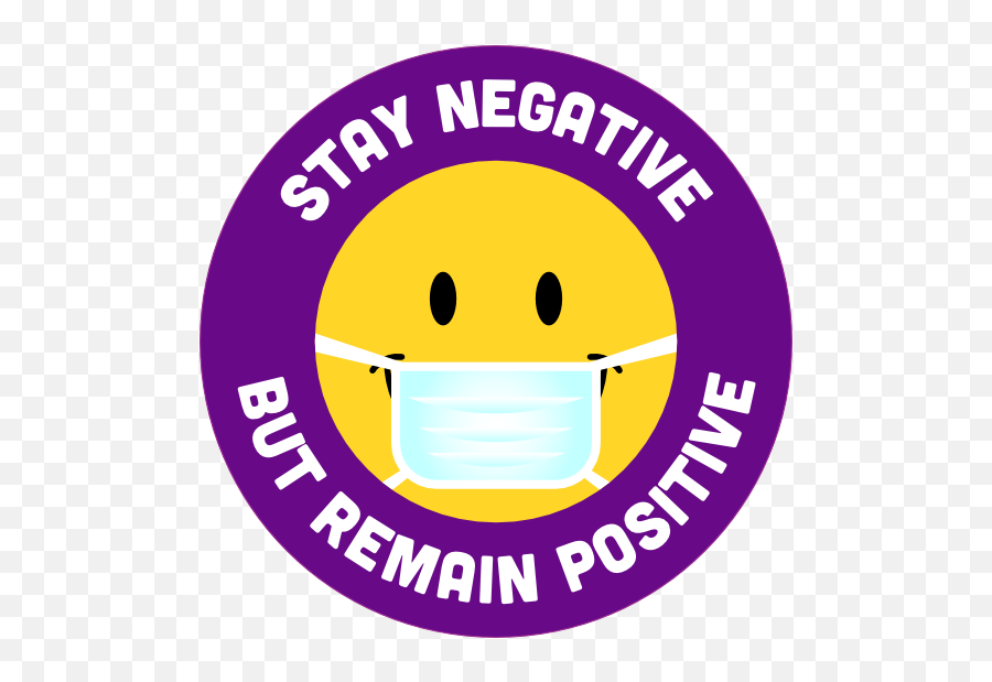 Stay Negative Remain Positive Sticker - Positive Stay Negative Png,Keep Calm Icon