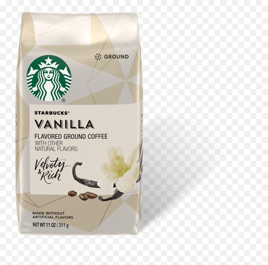 Vanilla Ground Flavored Coffee Starbucks - Starbucks Vanilla Flavored Ground Coffee Png,Coffee Bag Icon