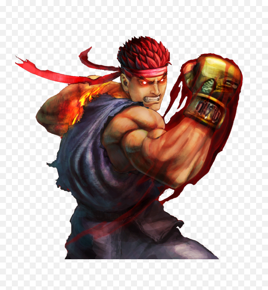 Download Street Fighter Iv Png Photos 1 - Evil Ryu Street Fighter 4,Fighter Png