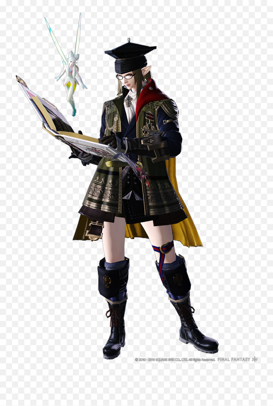 Square Enix - Zerochan Anime Image Board Scholar Ffxiv Png,Ffxiv Summoner Icon