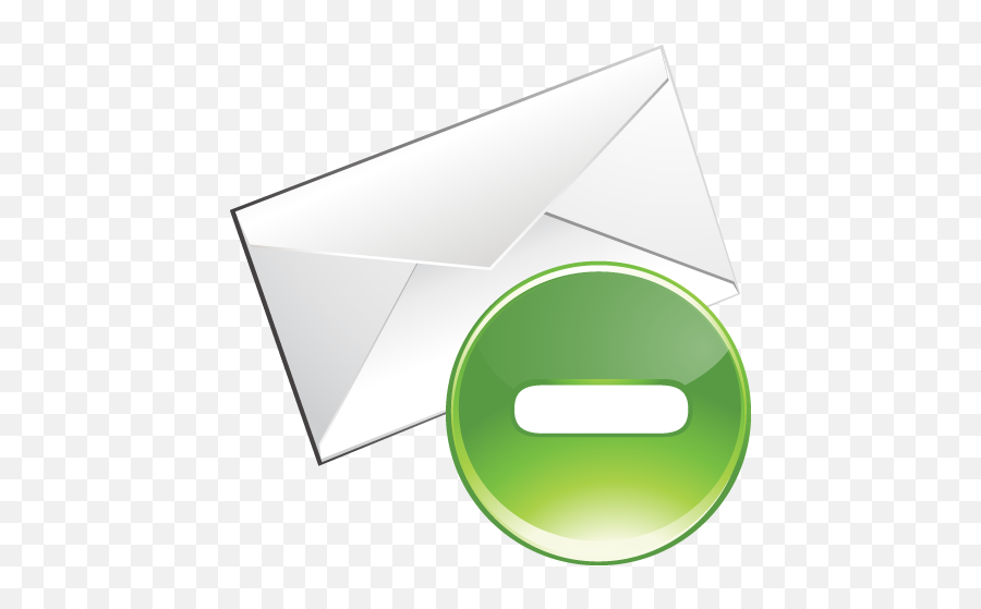 Delete Email Green Icon - Download Free Icons Horizontal Png,Mail Icon Green