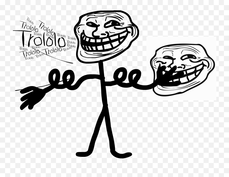 Download Coloriages 224 Imprimer Troll Face Fuuuu Num233ro - Troll Face Png,Transparent Troll Face