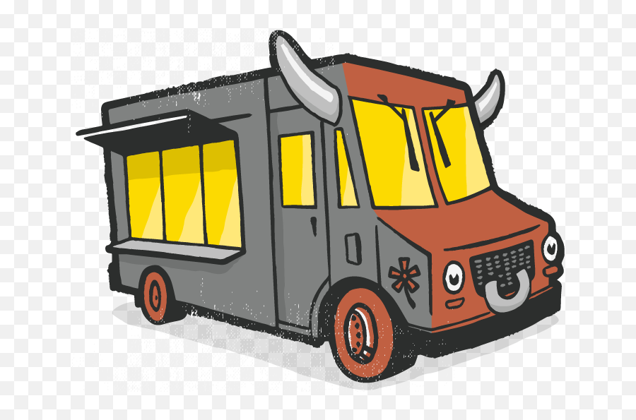 Download Our Trucks - Bull Food Truck Png Image With No Cartoon Transparent Food Truck,Food Truck Png