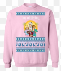 Golden Girls Christmas Sweater - Thank You For Being A Sweater For Girls Transparent Png,Golden Girls Png
