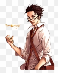 Illustrating Harry As A Cool Arrogant Schoolboy By Pairing Png Golden Snitch