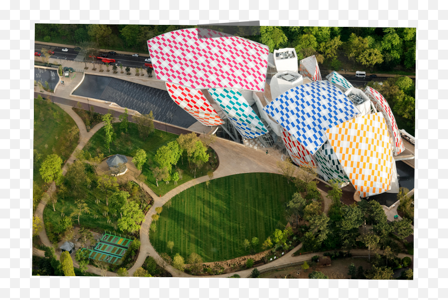 New Light For Louis Vuitton Theartgorgeous - Daniel Buren Fondation Vuitton Png,Louis Vuitton Png