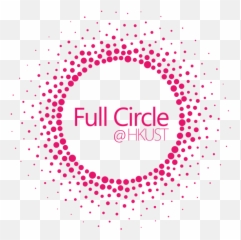 Full Circle Hkust - Half Tone Frame Vector png