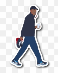 Ballin Barack Obama Sticker - Cartoon Png,Obama Transparent