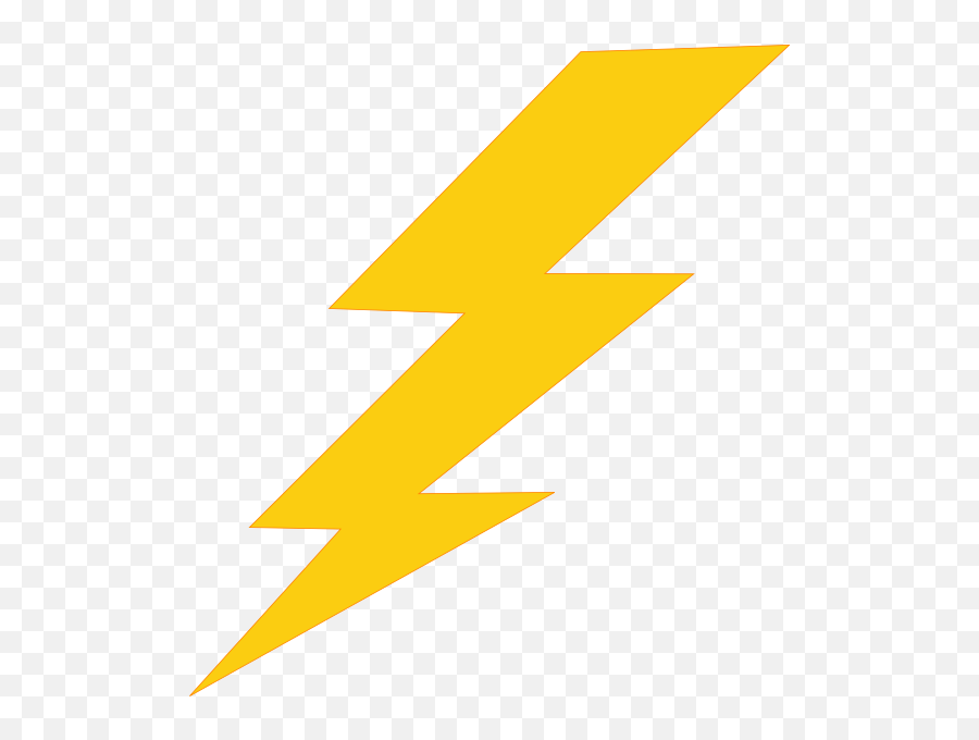 Thunder Clipart Png - Lightning Bolt Clipart,Okc Thunder Png