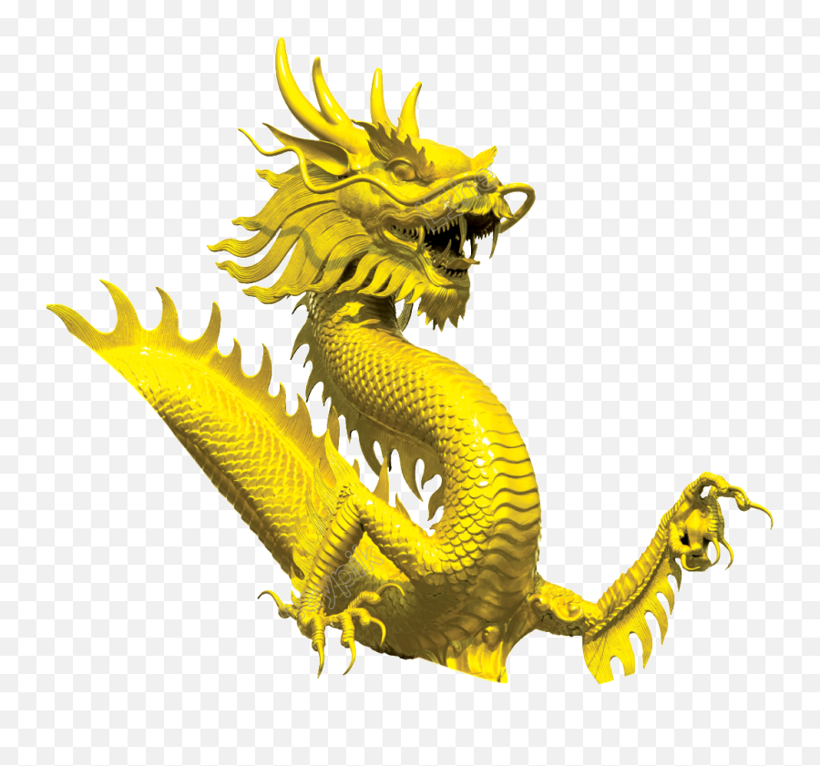 Gold Dragon Transparent U0026 Png Clipart Free Download - Ywd Transparent Png Vector Dragon,Chinese Dragon Png
