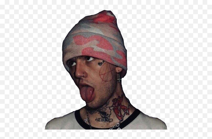 Sticker De Comptejvcom Sur Risitas Lil Peep Tire La Langue - Lil Peep Aesthetic Png,Lil Peep Png