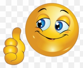 Smiley Face Thumbs Up Transparent Hd - Png Free Download