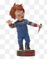 Chucky Head Knocker 20cm Doll - Chucky Doll Figurine Png,Chucky Png