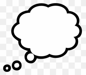 Bubble Wand Cartoon Png Download - Thought Bubble Png,Mind Png