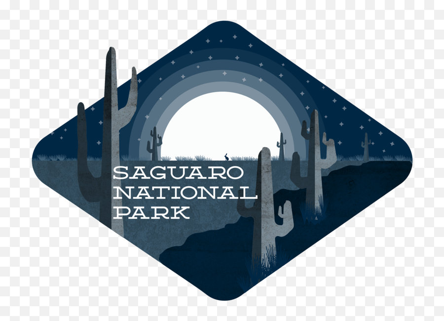 Saguaro National Park Logo Badge Vector - Poster Png,Saguaro Png