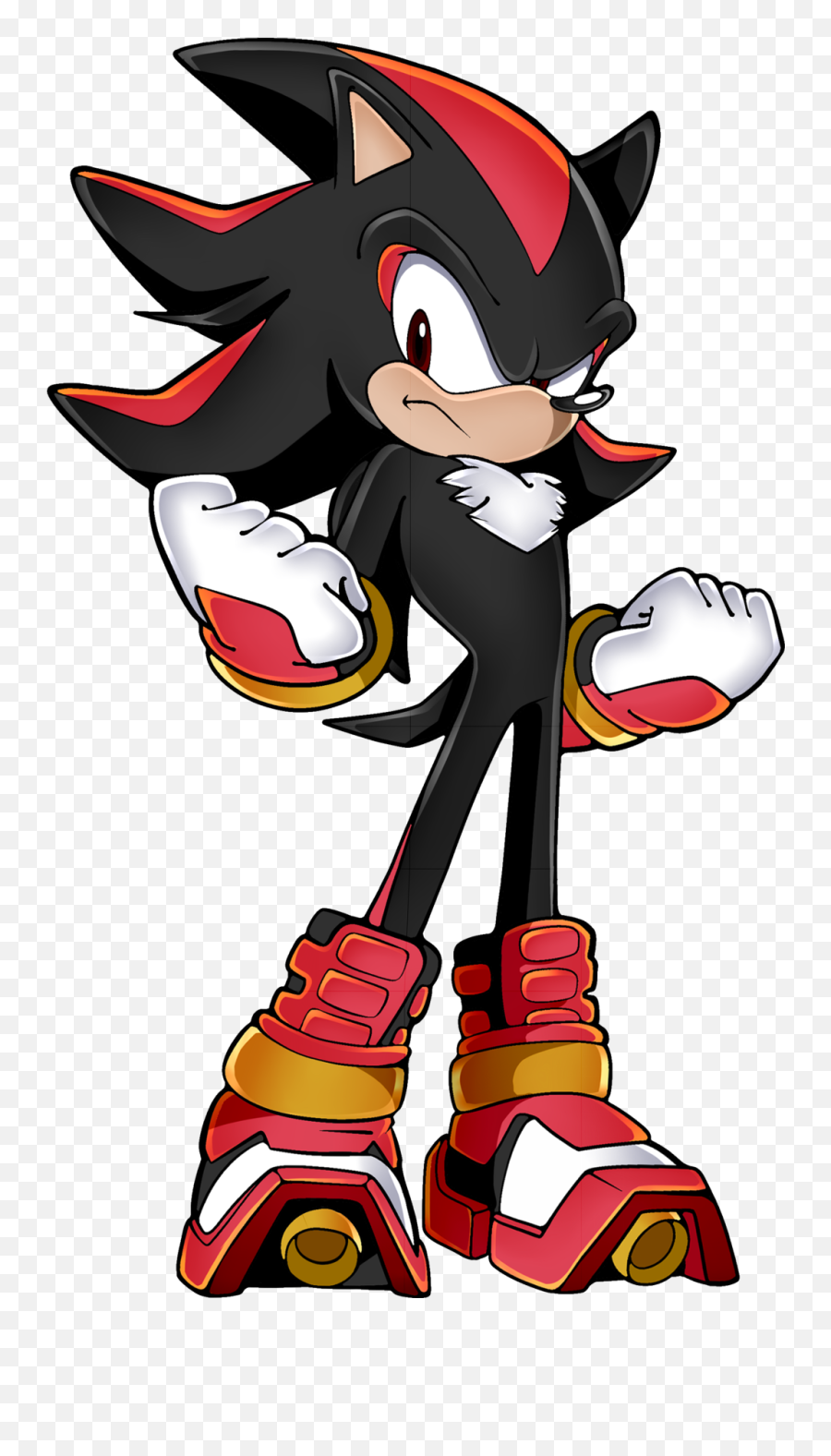 Sonic Art Supernatural Shadow Creature - Sonic Boom Shadow The Hedgehog Png,Shadow The Hedgehog Png