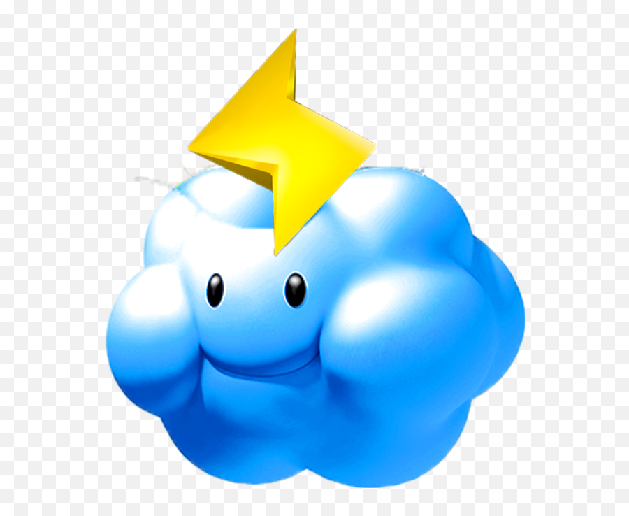 Lightning Cloud - Mario Kart Lightning Cloud Png,Thunder Cloud Png