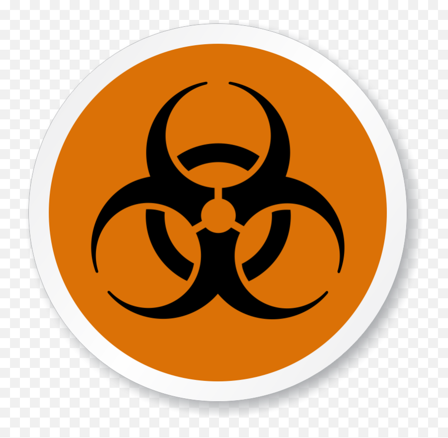 Iso Biohazard Sign Sku Is - 1080 Mysafetysigncom Biohazard Symbol Png,Radiation Symbol Png
