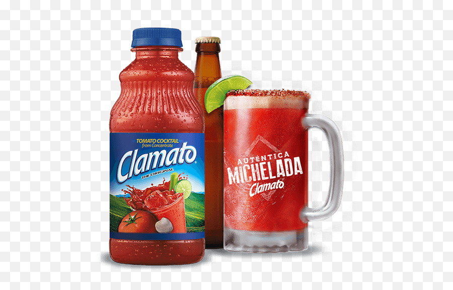 Clamato Bottle Beer And - Clamato Juice Png,Michelada Png