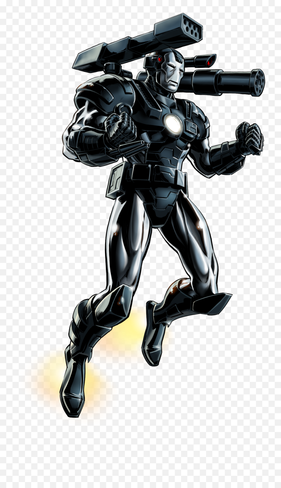 War Machine Portrait Art - Classic War Machine Marvel Png,War Machine Png