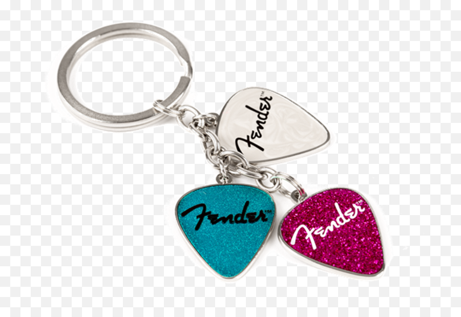 Fender Guitar Picks Keychain - Fender Guitar Pick Keychain Png,Guitar Pick Png