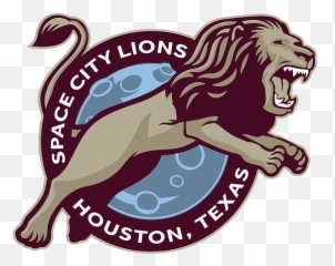 Space City Lions Aston Villa Club Of Houston Texas - Illustration Png,Lion Roar Png